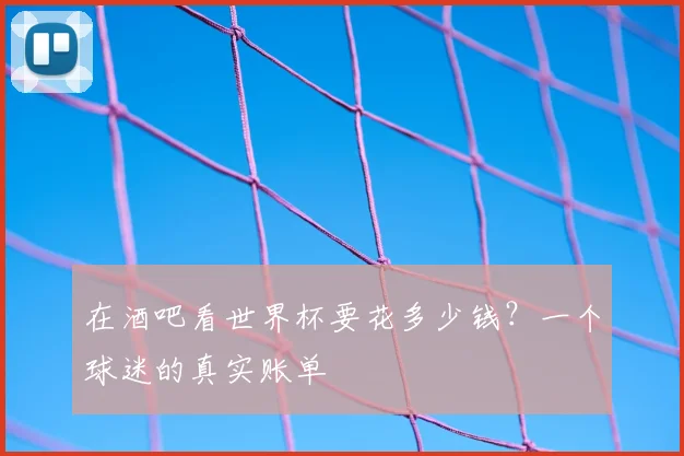 在酒吧看世界杯要花多少钱？一个球迷的真实账单