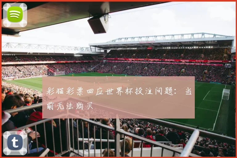 彩猫彩票回应世界杯投注问题：当前无法购买